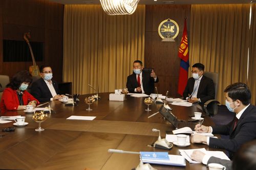 Ерөнхийлөгч Х.Баттулга УОК, СЕХ-ны гишүүдтэй уулзлаа